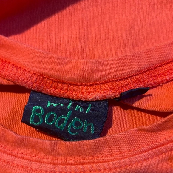 MINI BODEN EUC GIRLS TSHIRT TOP SHIRT TEE TOPS SUMMER CASUAL SHIRTS SIZE 5 6 - Picture 4 of 4